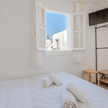 Anchor Yalos Semi Double Bed 6 Guest house Mykonos Town