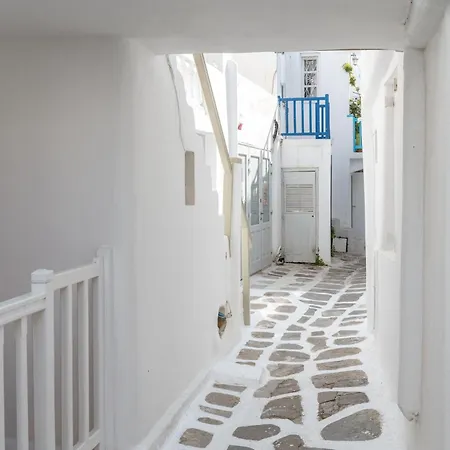 Anchor Yalos Semi Double Bed 6 Guest house Mykonos Town
