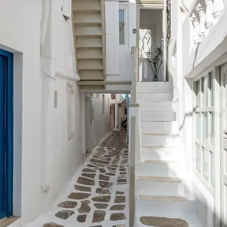 Anchor Yalos Semi Double Bed 6 ゲストハウス Mykonos Town